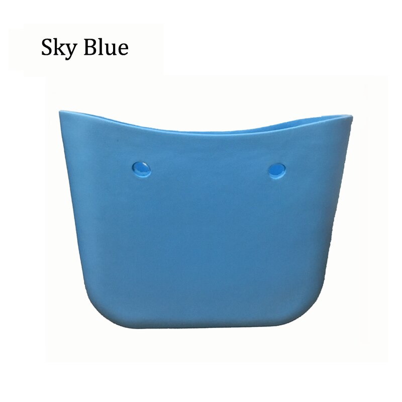 Colorful EVA Classic Size body bag waterproof EVA body O bag obag style handbag body: Classic Sky Blue