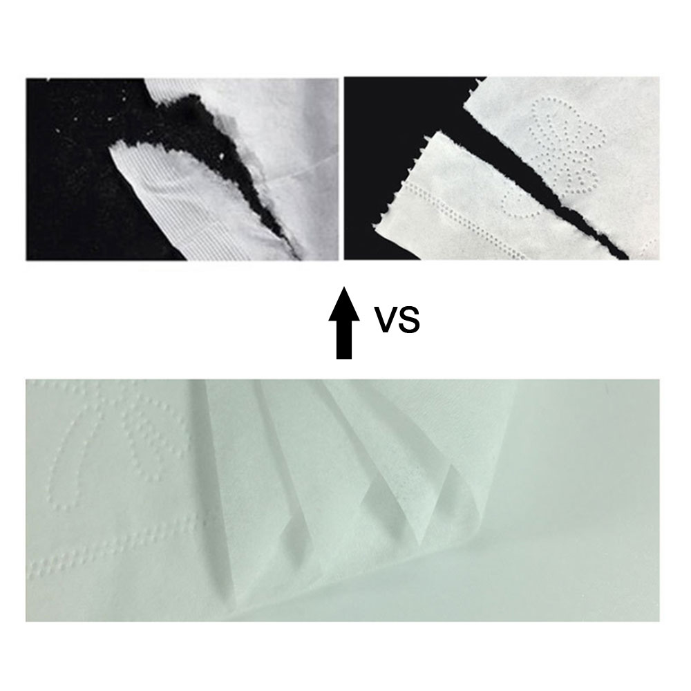 10 ruller toalettpapir 4- lag tykkere søtt trykk tremasse rull papir baderomspapir håndkle husholdnings fuktbare toalettpapir  ma20