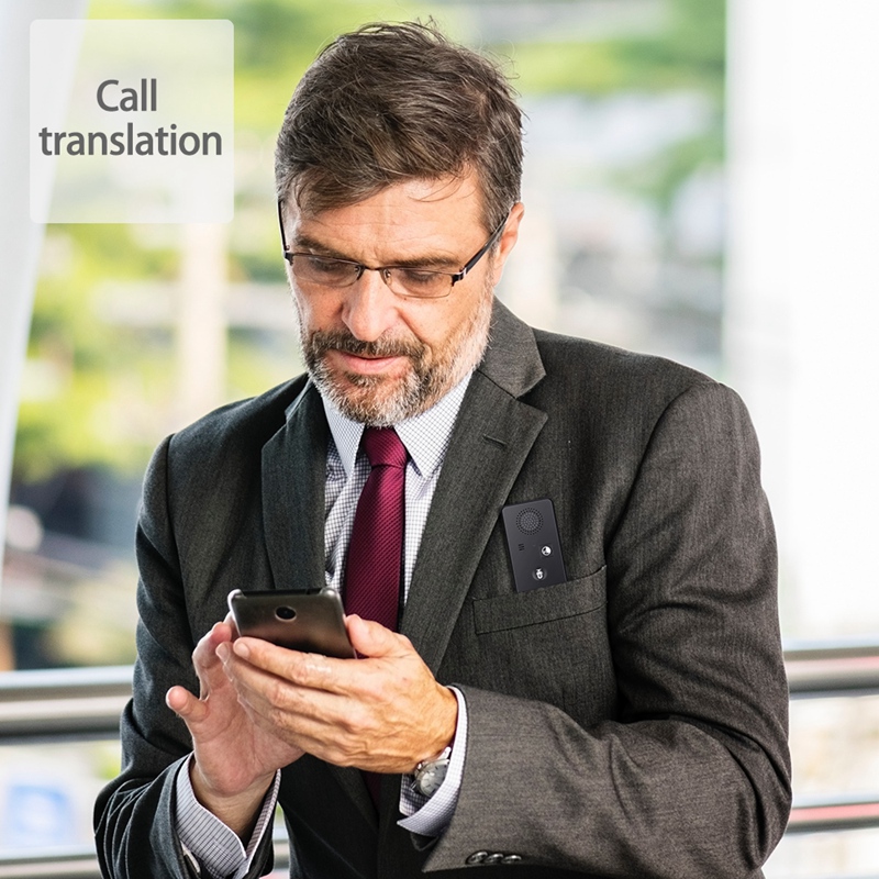 T3 Language Translator Real-Time Voice Translator Instant Translation Travel Meeting Portable Language Interpreter