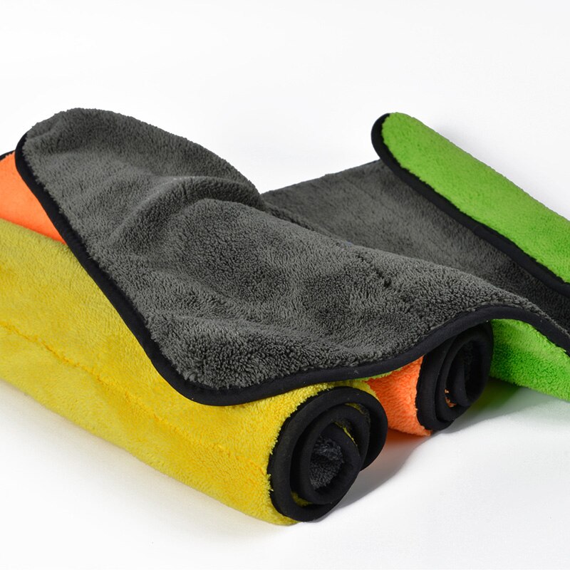Super Thick Plush Microfiber Car Cleaning Cloths AUTOYOUTH Car Care Microfibre Wax Polishing Detailing Towels 45cmx38cm 3 Colors