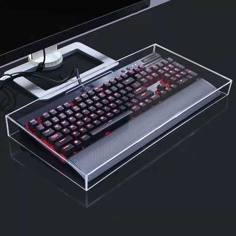 Acrylic Keyboard Cover Clear Acrylic Keyboard Cover Dust-proof Protector: Default Title