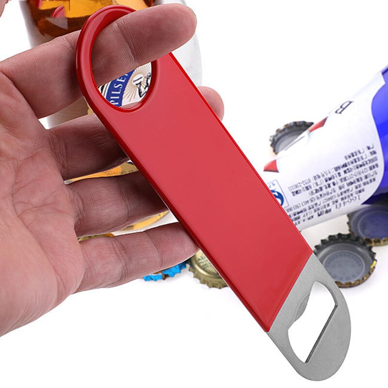 Premium Metal Beer Opener Portable Beverage Beer Bottle Openers Stainless Steel Kitchen Bar Tools