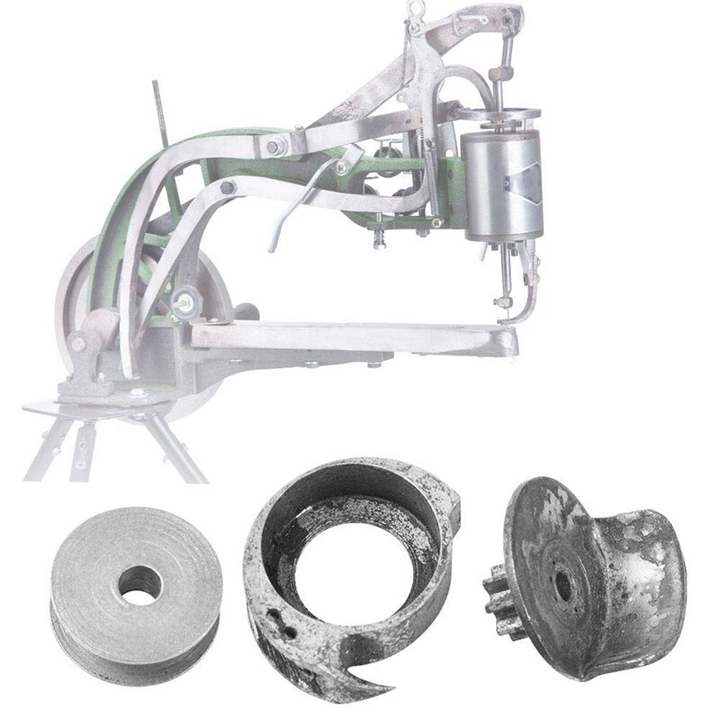 5 set/lote juego completo de carrete bobina lanzadera Pitman Rod para la costura del zapato reparación de piezas de la máquina