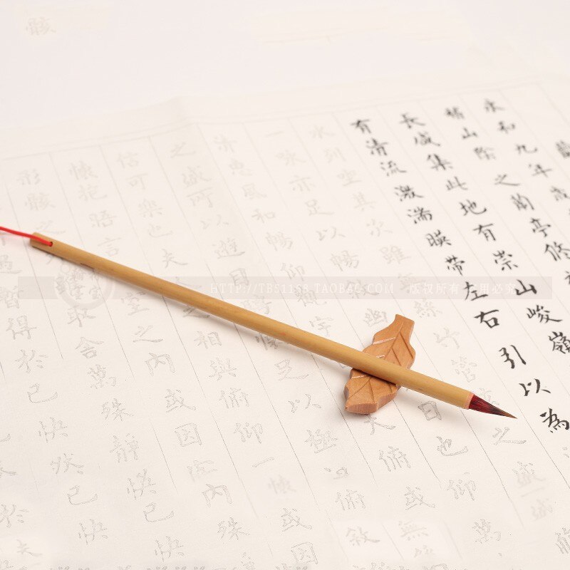 Caligrafía tradicional China cepillo pluma pincel de pelo de comadreja, pinceles para escribir Claborate-sty cepillo pájaro Scriptliner plumas Paperlaria
