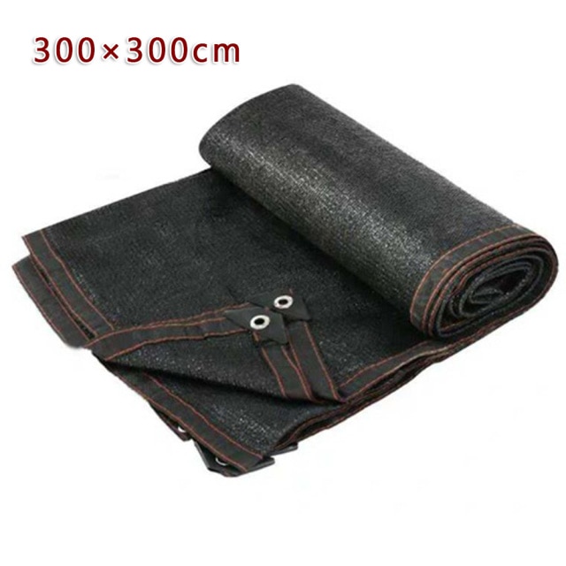 Filet d'ombrage pour jardin, plantes légères et pliables, voile UV pour balcon extérieur: 3X3M