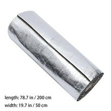 Adhésif insonorisant pour voiture 2M X 10mm, coussin isolant thermique, mousse acoustique en coton pour enregistrement, Studios, cinéma, maison, salle de sport