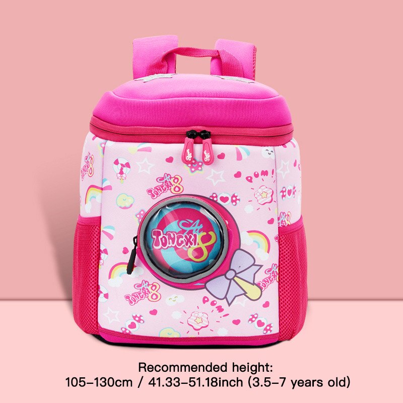 3-7 jahre Alt Niedlichen Rosa candy Cartoon Schule Taschen Für Teenager Mädchen Und Rucksäcke Für Mädchen In grade Schule: 2