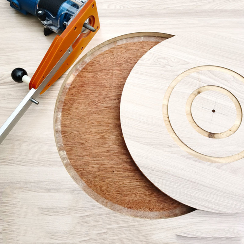 140cm Circle Cutting Jig Wood Router Milling Circle Slotting for Makita Electric Hand Trimmer Trimming Machine Woodworking Tools