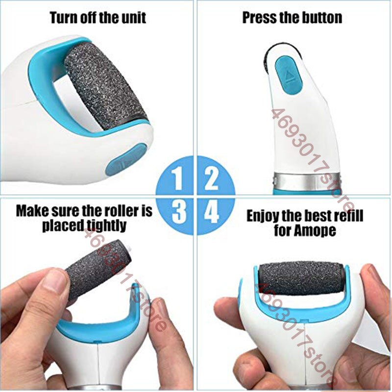 Smerigliatrice per piedi lima per tallone rettifica esfoliante Pedicure macchina piedi ricarica USB callo elettrico rimozione pedicure strumento per la cura dei piedi