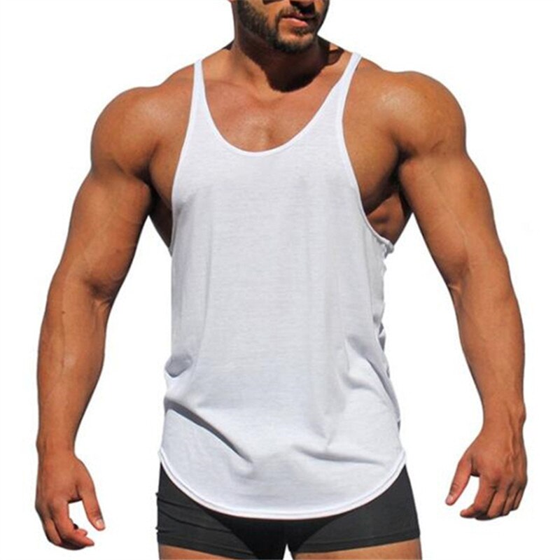 Gyms engineers Cotton Men Body Vest clothing Bodybuilding Joining Together Before And After The Fitness Men Tank Top