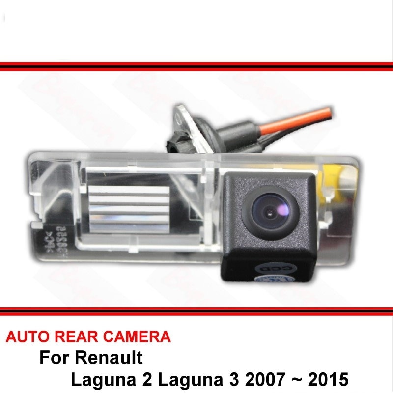 For Renault Laguna 2 Laguna 3 2007 ~ Night Vision Rear View Camera Reversing Camera Car Back up Camera HD CCD Wide Angle