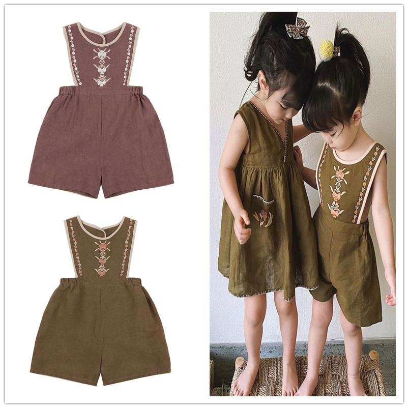 ¡Verano ! Mono de protección de playa para niños y bebés de APO, mono de Navidad para niñas, conjunto de Acción de Gracias para niños