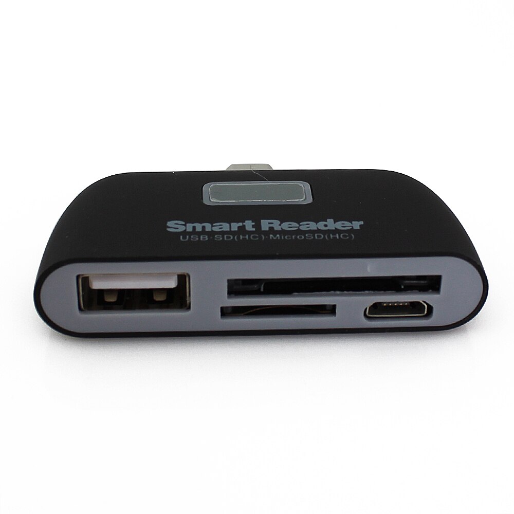 USB 2.0 Kaartlezer Micro USB OTG All in 1 Smart Reader SD T-Flash Memory Card Reader Android Smart Telefoon mulfunsctional Adapter
