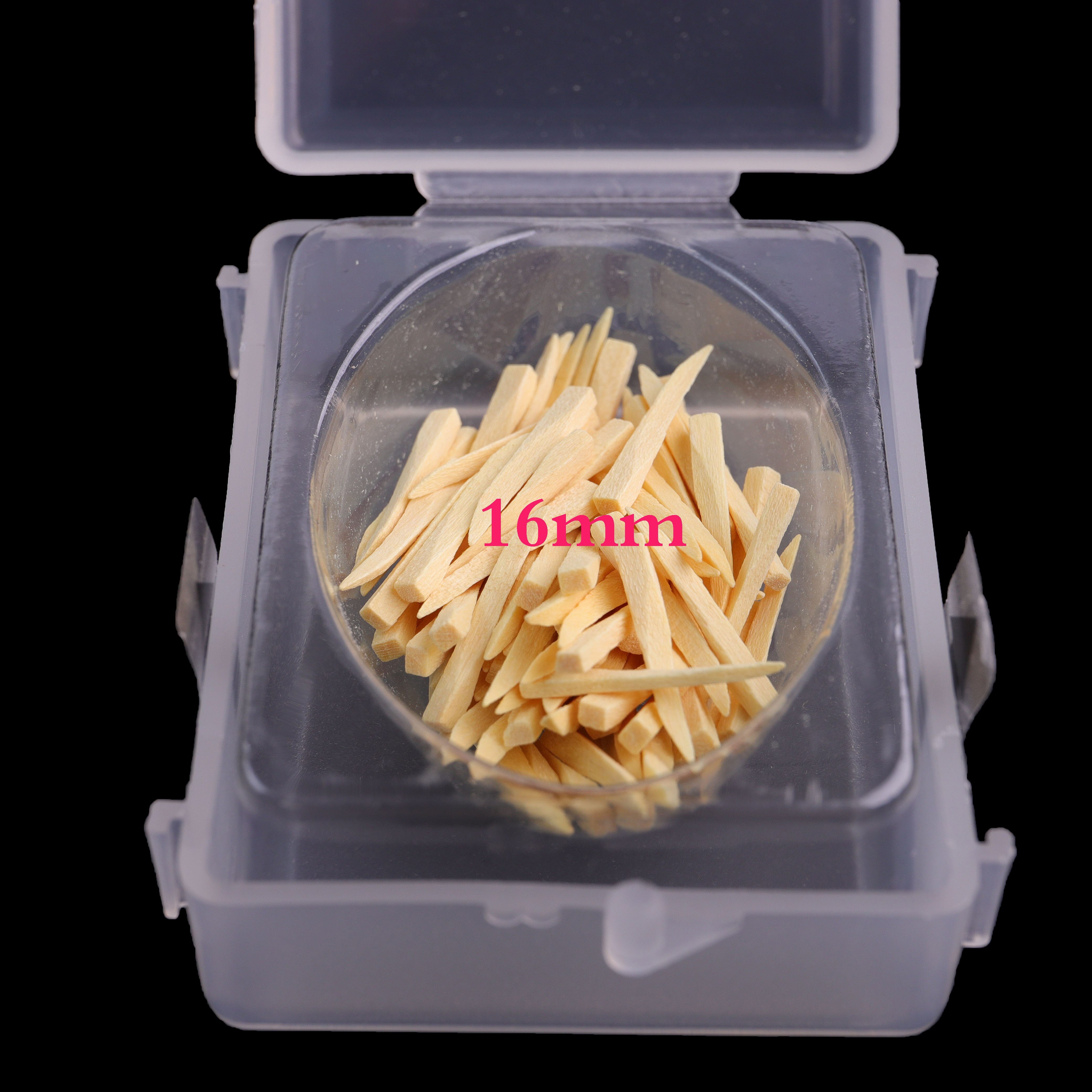 Ceoon – cales dentaires en bois, 100 pièces/boîte, fixation, restauration, Composite interdentaire, matériel de laboratoire, dentisterie, 6 tailles