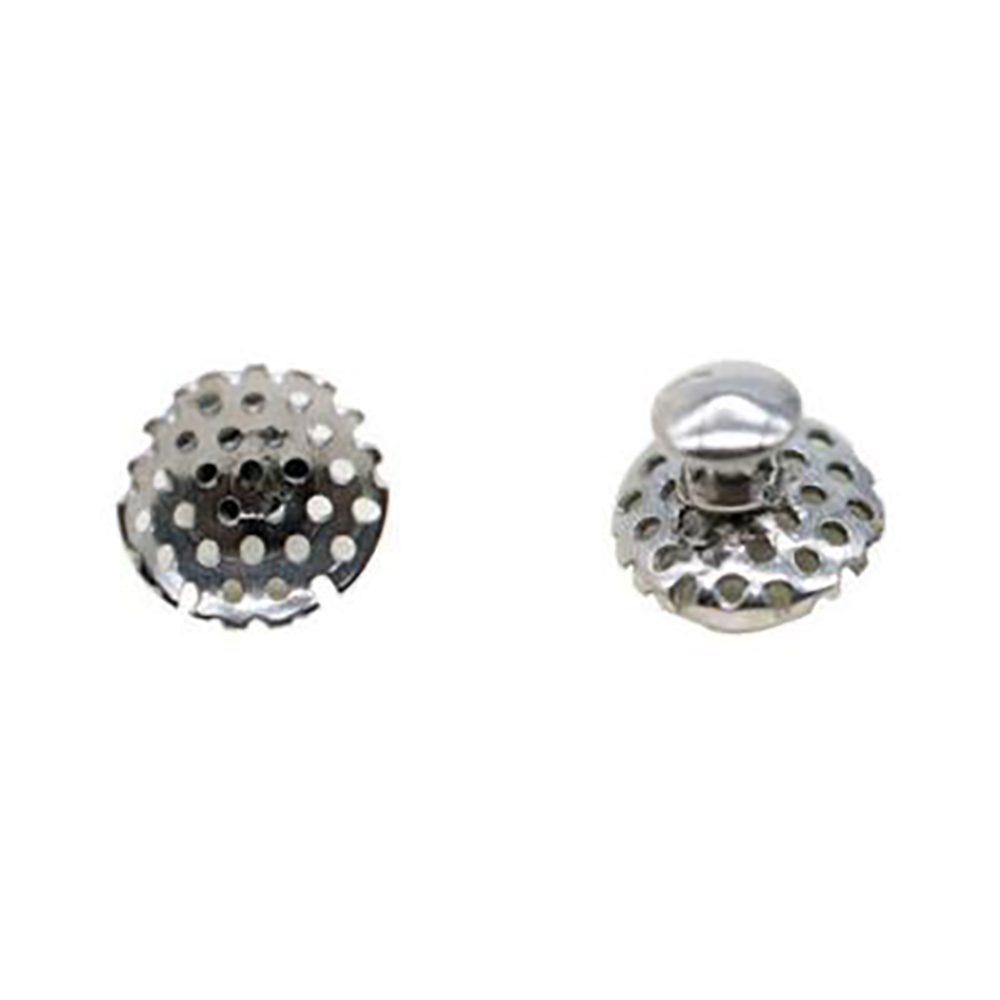 Dentst 50 pièces/boîte dentaire orthodontique bouton lingual collable Base en maille métallique pour supports de traitement d'orthodontie bretelles: #1