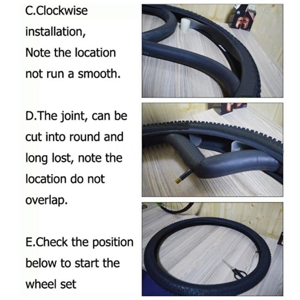 Revestimiento de llanta de bicicleta, almohadilla de cinturón a prueba de perforaciones, tubo interior de protección de neumáticos para 700C MTB, accesorios de bicicleta de carretera, 2 uds.