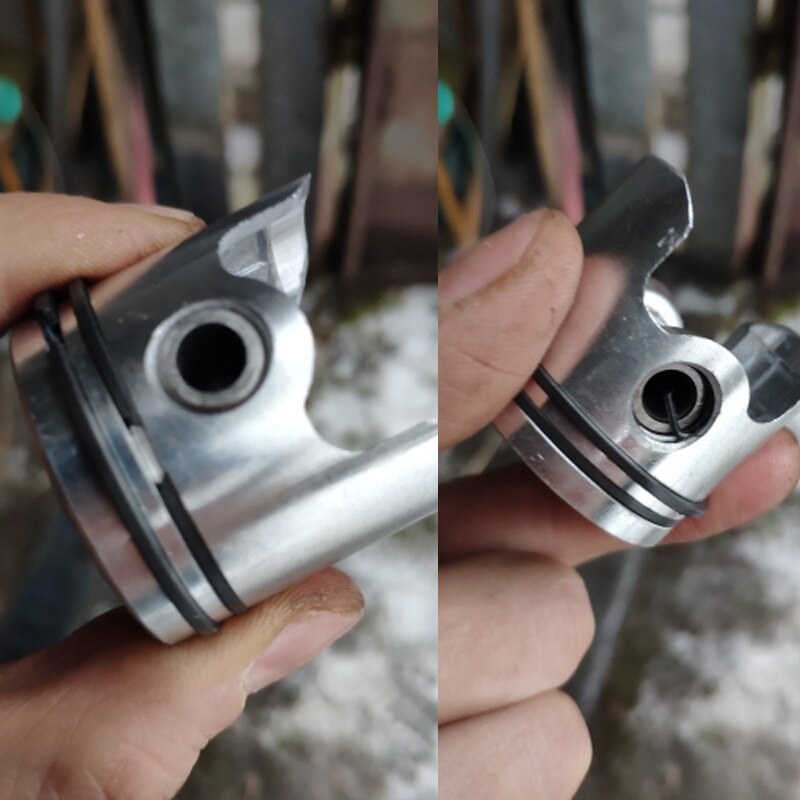 Jeu d'anneaux de Piston 40mm, Kit de Piston de tondeuse électrique adapté à 44-5 520 1E40F-5 TL43 CG430 BC430 40-5 43CC, pièce de tronçonneuse