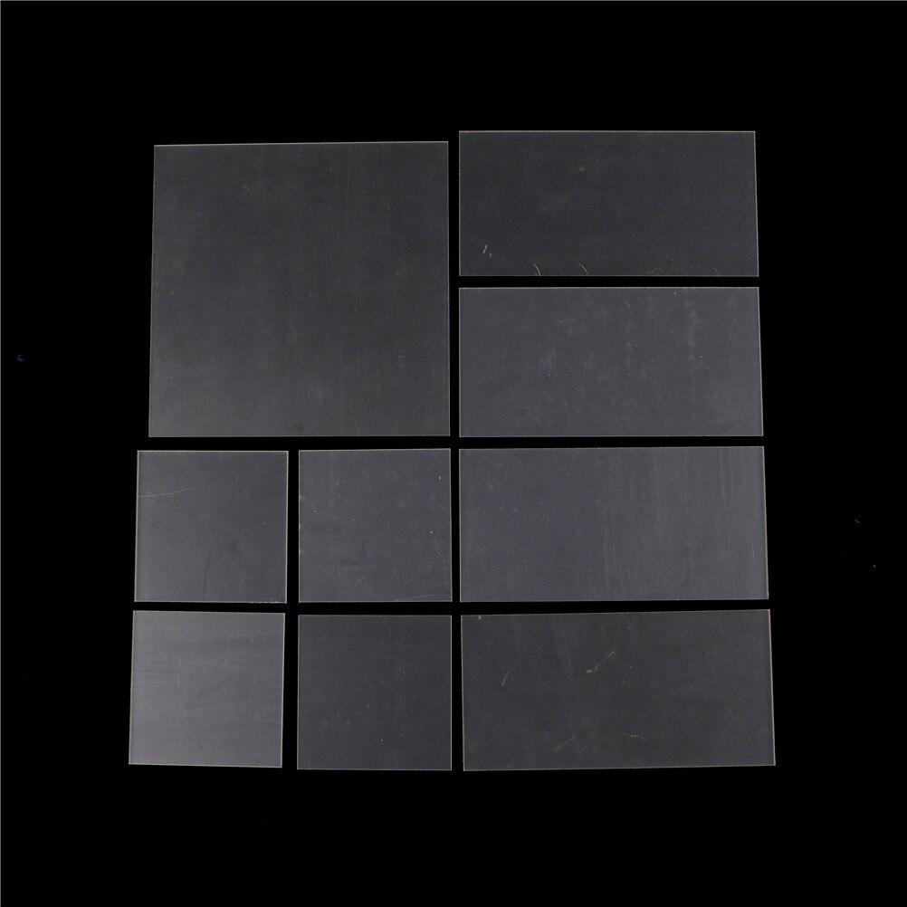 1pcs 2-5mm thickness Clear Acrylic Perspex Sheet Cut Plastic Transparent Board Perspex Panel