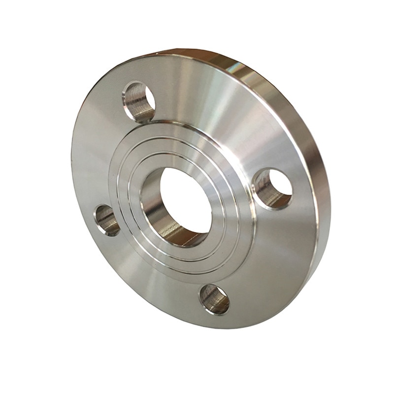 304 Stainless Steel PN10 Plated Flange With Four Bolt Holes DN15 Flange