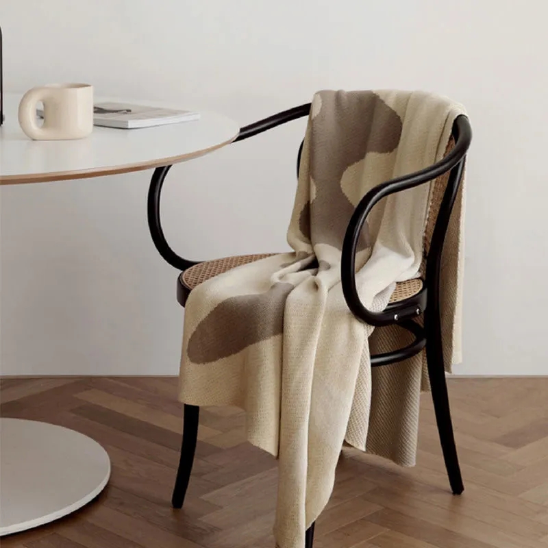 Manta de sofá de estilo nórdico para oficina, chal de Siesta, manta de lana tejida, manta de aire acondicionado con borla de ocio