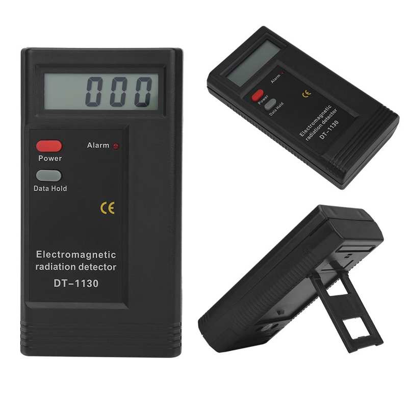 Electromagnetic Radiation Detector 1 PC Battery Operated LCD Digital EMF Meter Tester Measurement Computer