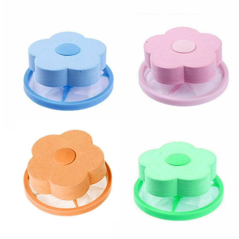 1pcs Washing Machine Hair Remover Durable Washing Machine Filter Sponge Bag Filter Cleaning Clothing Floating Hair Y6P8