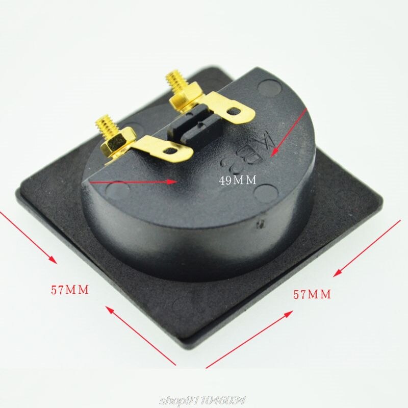 2 Way Speaker Box Terminal Binding Post Cup DIY Home Car Stereo Screw Cup Connectors Subwoofer Plugs N30 20