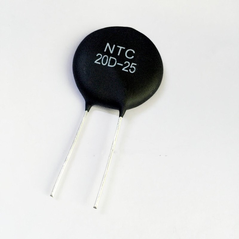 Termistor NTC20D 20D-25, coeficiente de temperatura negativo, , Original, 10 unids/lote, NTC20D-25