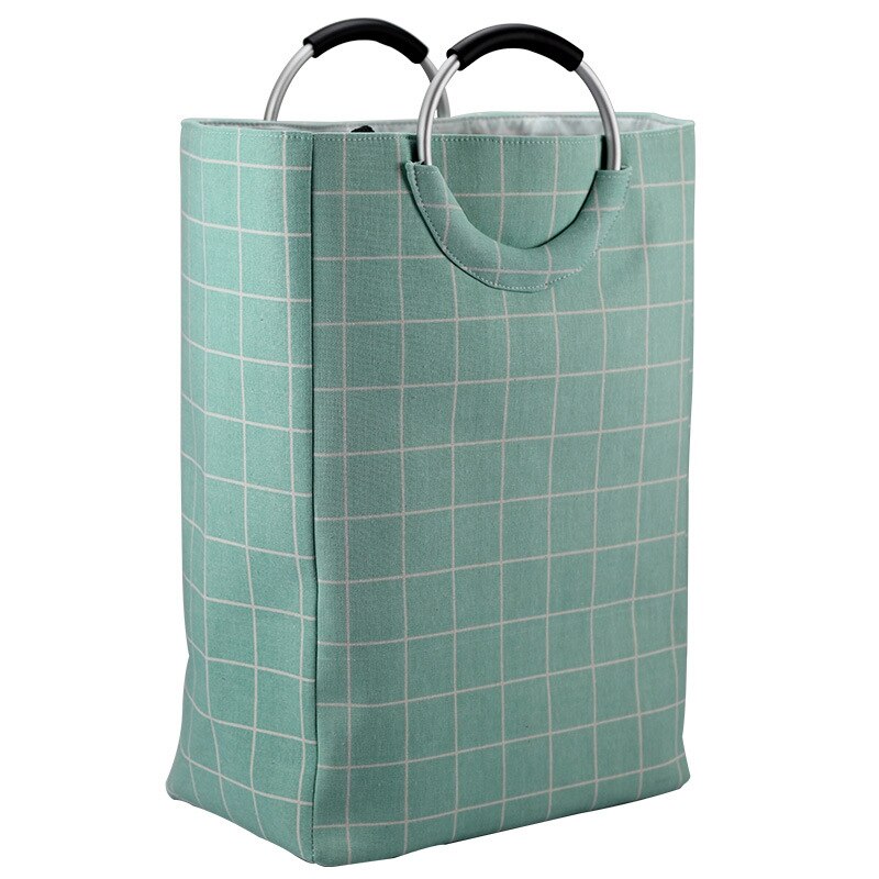 Wasmand opvouwbare wasmand opbergtas groen