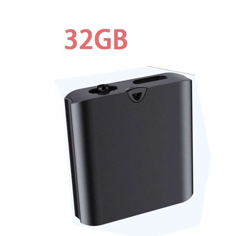 Q63 Audio Recorder Noise Reduction High-definition Mp3 Player Record Mini Intelligent Activation Digital Recording: Purple