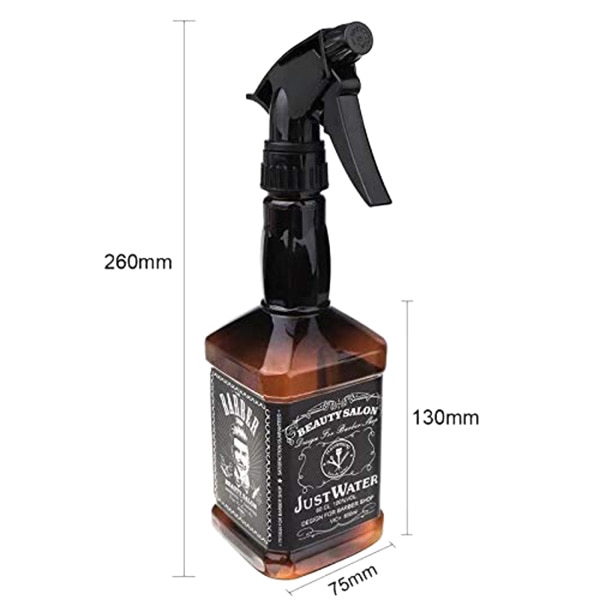 1pc lege spuitflessen hervulbare spuitfles met trekker voor haarverzorging, salonverzorgingstools, waterverstuiver voor etherische olie,