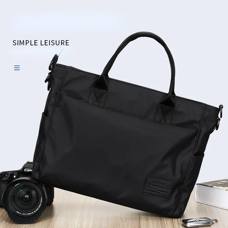 Bjiax Archieftas Met Aktetas Heren Zakelijke Tas Advocaat Kantoor Computertas Horizontale Schouder Crossbody Tas Heren Tas