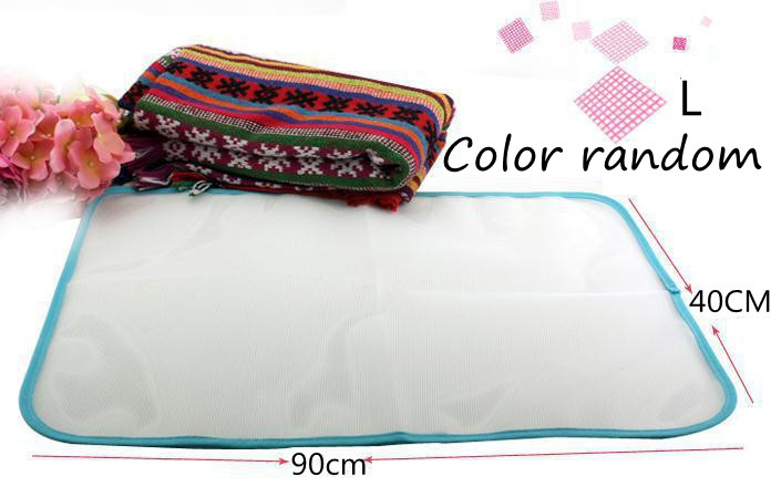 Cuscino da stiro in rete uso domestico isolamento termico protettivo stampa panno da stiro in rete protezione proteggi indumenti delicati Mini ferro da stiro: L  40 90CM