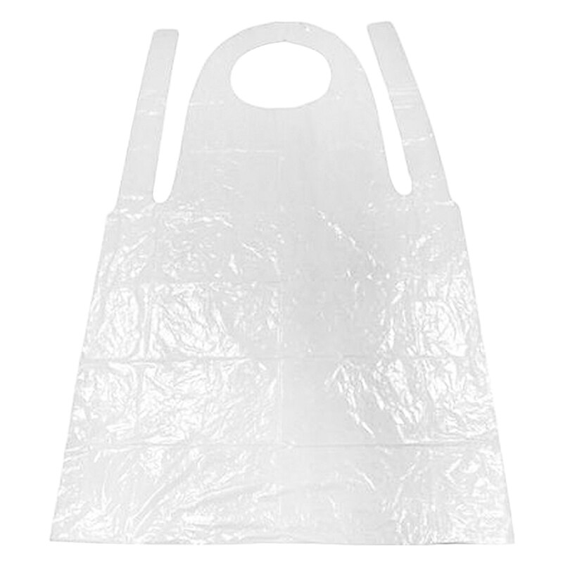 10 X Disposable Plastic Aprons Waterproof Oil Proof Disposable Aprons Antifouling Plastic Aprons Anti-splash Kitchen Supplies: Default Title
