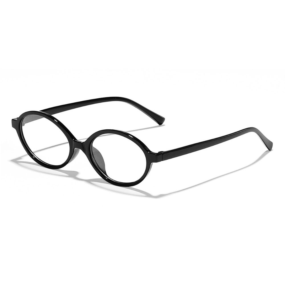 Gafas de sol redondas pequeñas con montura pequeña para hombre y mujer, lentes de viaje con protección UV400, ovaladas de plástico, nuevas: Blanco