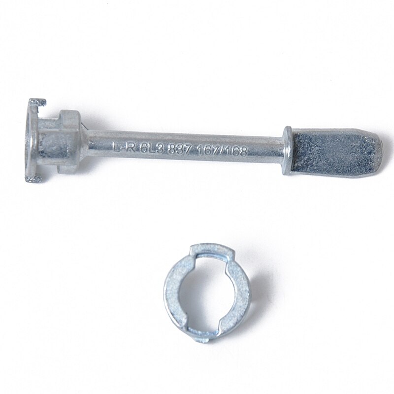 Kit de reparación de cilindro de cerradura de puerta delantera izquierda y derecha para coche, Relacement 6L3837167 para asiento Ibiza córdoba