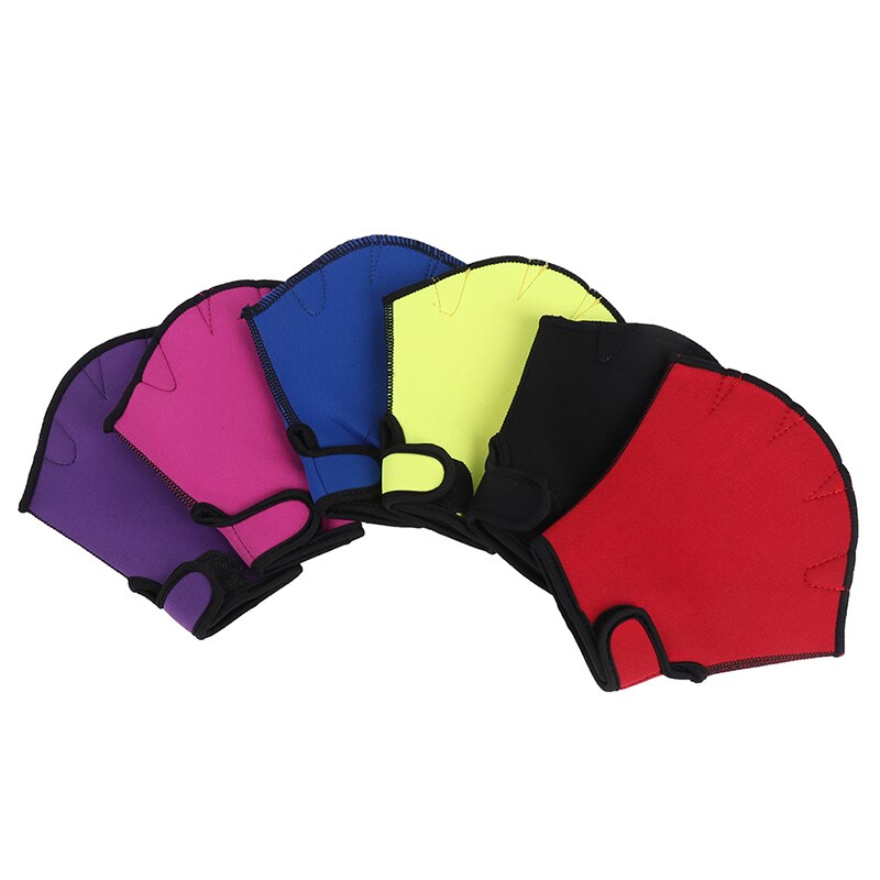 Rękawice do pływania sporty wodne odporność na wodę rękawice bez palców