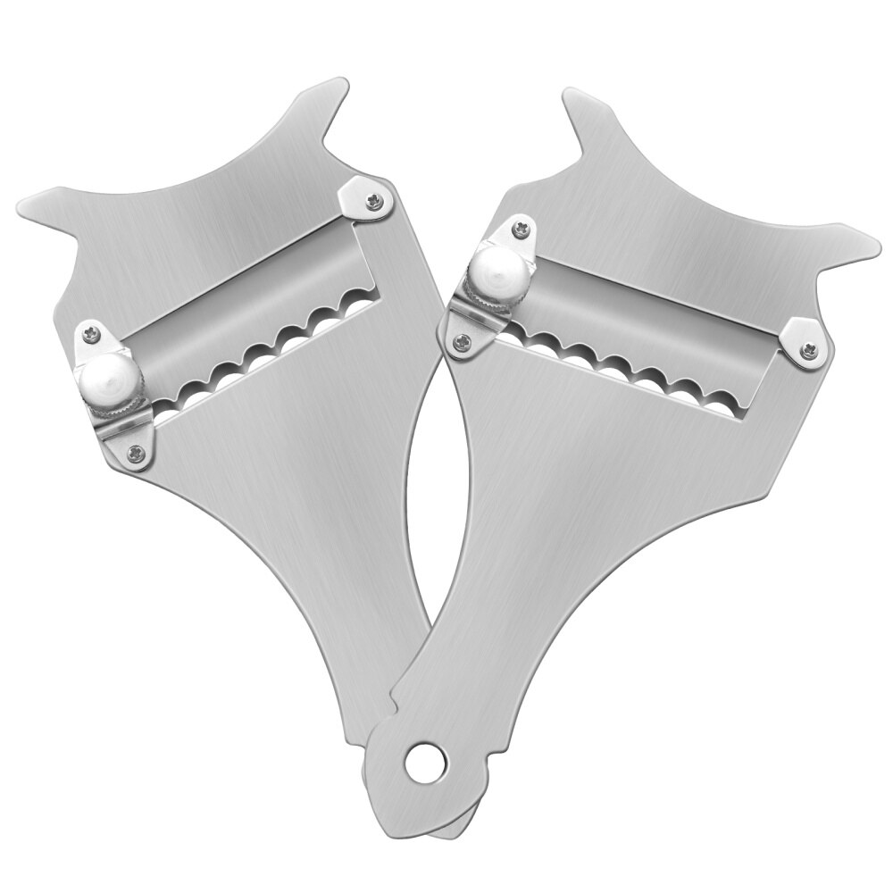 Bestonzon 2 Stuks Chocolade Truffel Schaafmachine Rvs Truffel Slicer Kaas Scheerapparaat Draagbare Keuken Gadget Voor Thuis Keuken Re