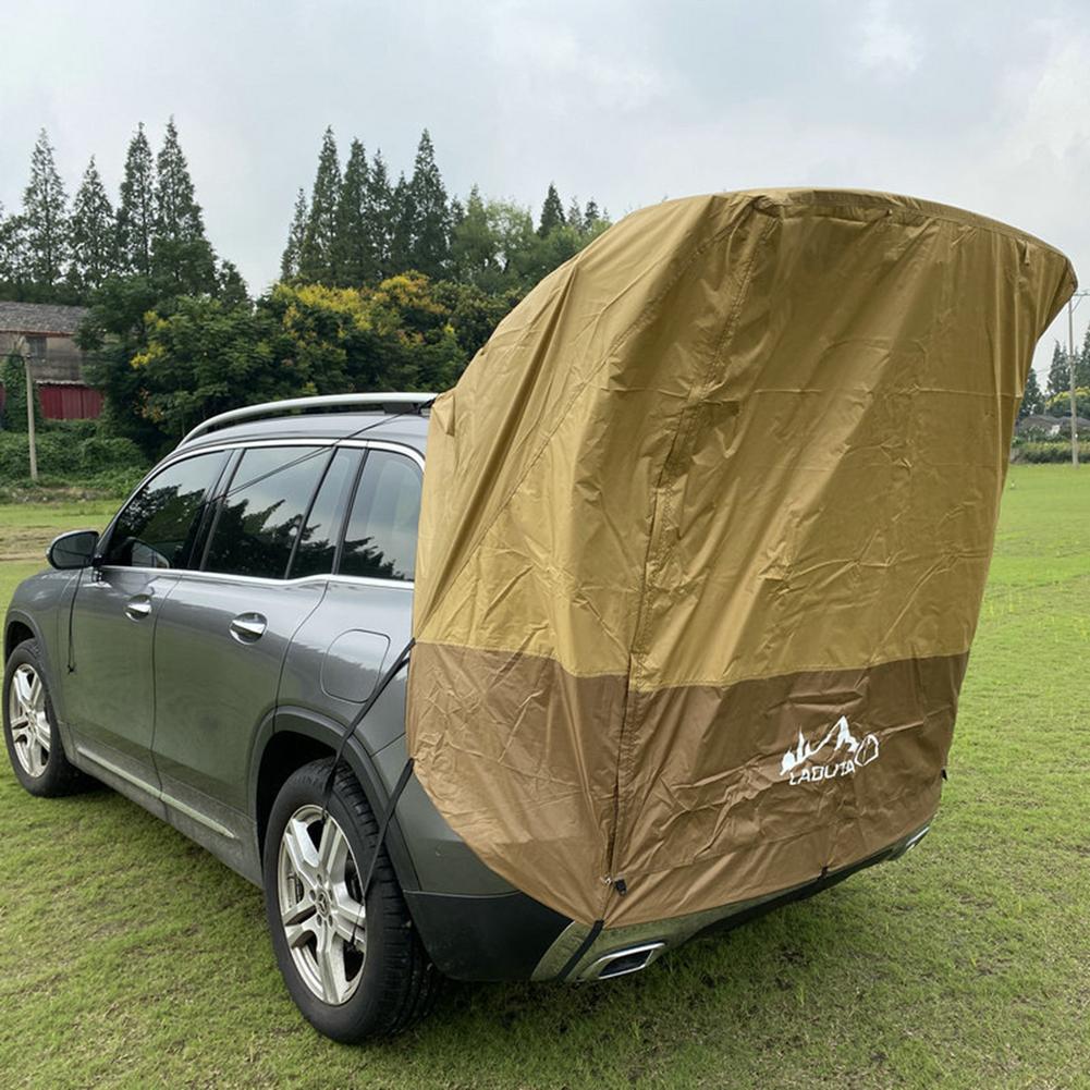 Bil bagagerum telt suv bil hale telt til ourdoor vandtæt auto markise trailer strand parasol til selvkørende rejse camping