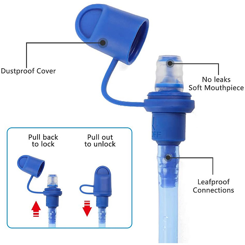 1L/1.5L/2L/3L Waterzak Zachte Reservoir Waterzak Hydration Pack Drinken Running Fietsen Camping Voor rugzak