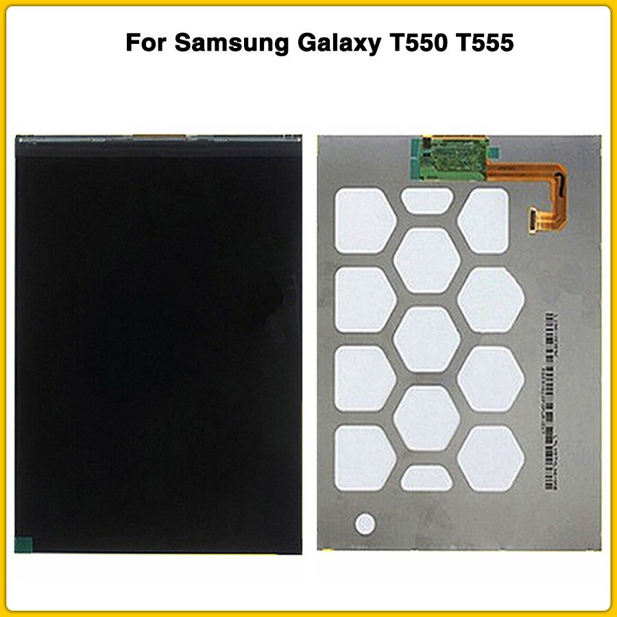 T550 lcd pekskärm för samsung galaxy 9.7 "sm -t550 t550 t555 t551 lcd display + pekskärms digitizer sensor framglas