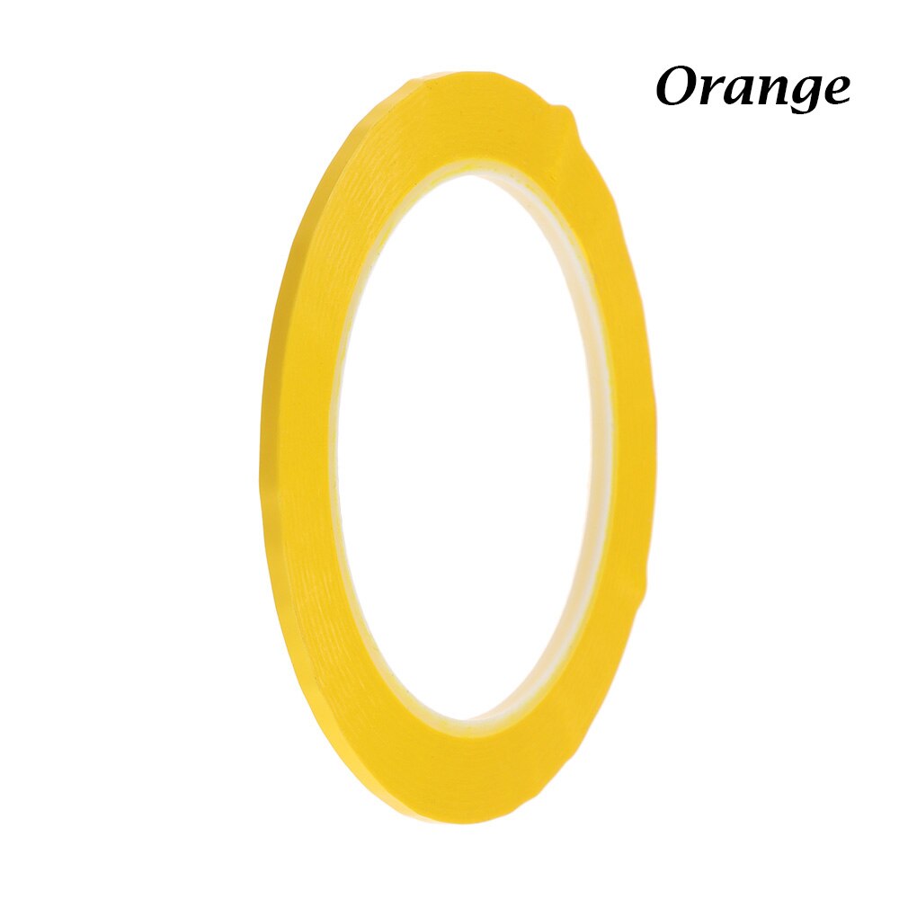 1Pcs 3mm Length 66M 5S Desktop Positioning Tape Multicolor Marking Tape Warning Color Blackboard Drawing Grid Scribing Tape: orange