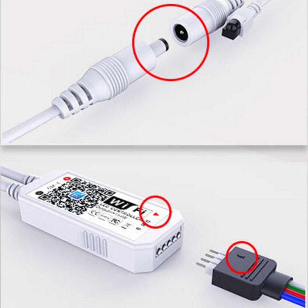 Magic Home RGB/RGBW WIFI Led Strip Controller Smartphone Control 16Million Colors DC5-28V