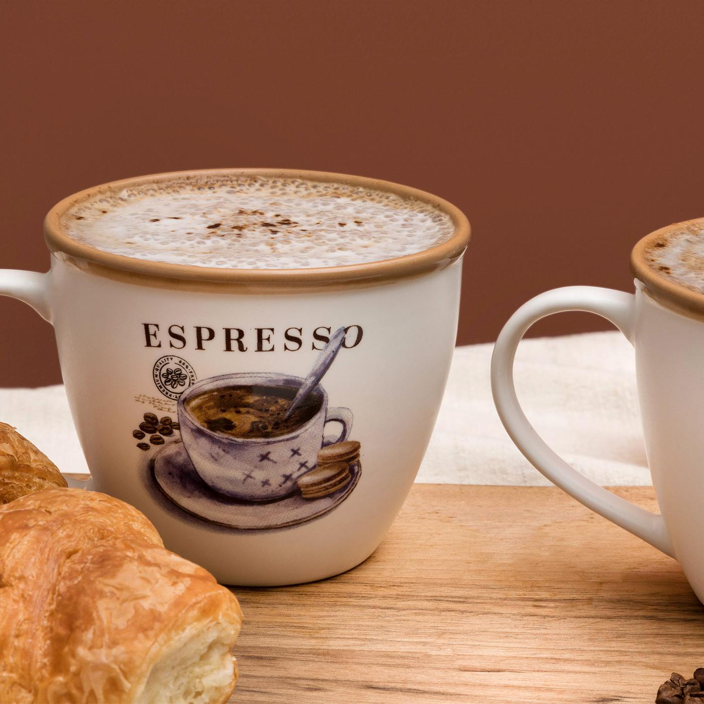 Ensemble de 2 tasses à café moka pour expresso, faites à la main, turc, tasse à thé, café léger, , résistant à la chaleur, en porcelaine