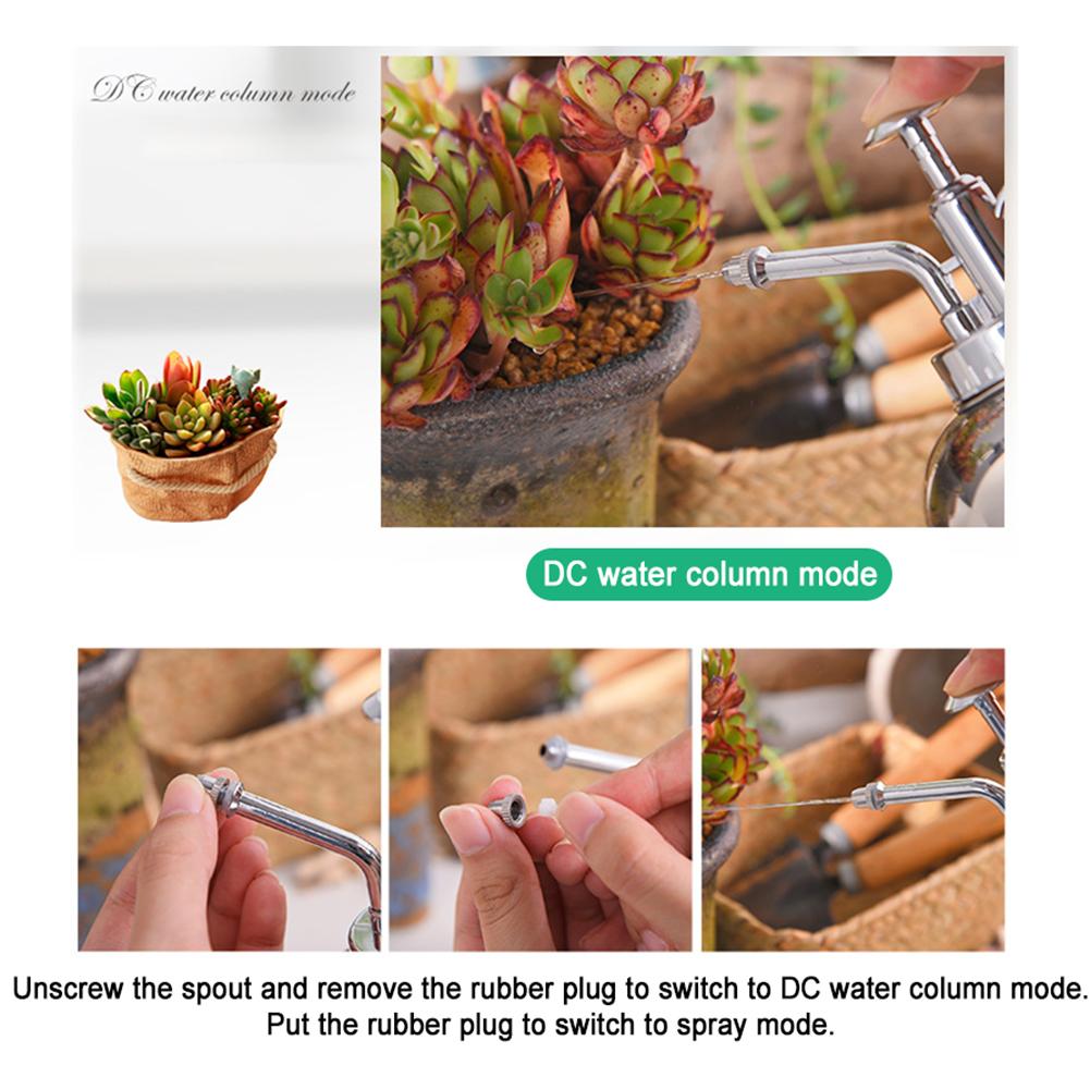 Watering fles nordic engels-stijl vintage messing succulenten kleine gouden tuinieren spuiten kan 300ml gieters voor bloemen