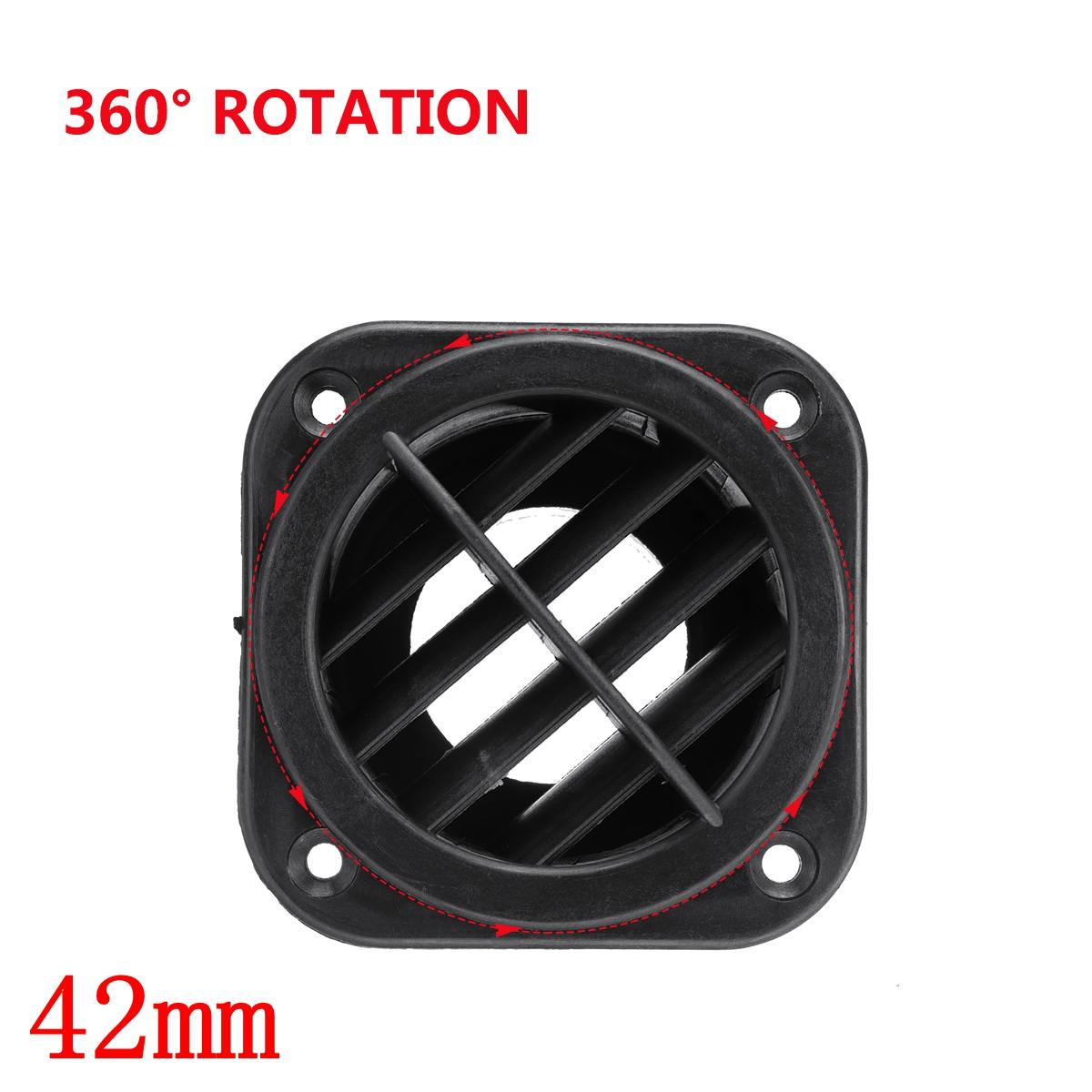 75/60/42mm Car Heater Air Vent Outlet Diesel Heater Air Heater Ducting Outlet For Webasto Eberspacher Diesel Parking Heater: 42mm