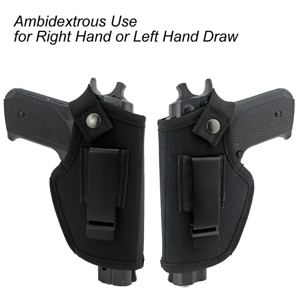 Holster Rechts Links OWB IWB Universeel voor Binnen Verborgen Draagholster voor G17 19 23 25 26 27 29 30 32 33 38 42 43 S&W M&P
