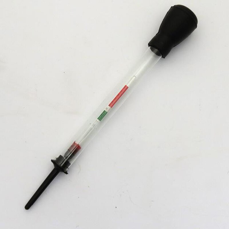 Battery Hydrometer 1.10-1.30 Measuring Zone Practical Densitometer Electro-hydraulic Density Meter For Acid Or Alkaline Batterie: Default Title