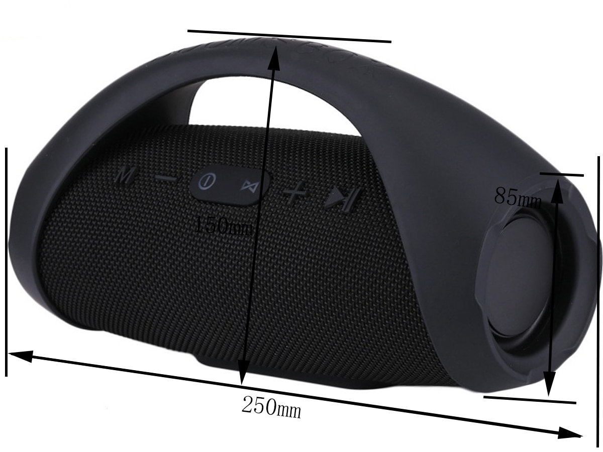 Kannettava langaton kaiutin ulkokäyttöön hifi basso äänilaatikko bluetooth kaiuttimet stereo subwoofer fm radiolla tf  mp3