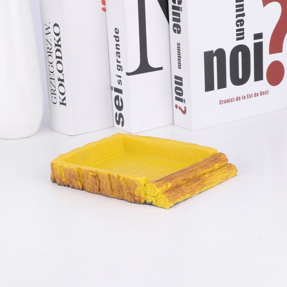 1PC Lizard Turtle Reptile Pet Food Bowl Water Tray Feeding Bowl Drinking Foods Feeder Container